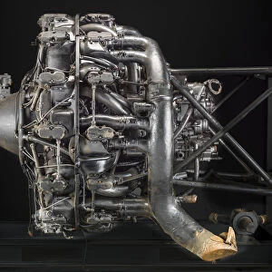 Nakajima Mamoru 11, Radial 14 Engine, Circa World War II. Creator: Fuji Koku Keiki