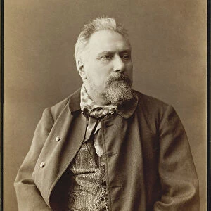 Nikolai Leskov, Russian author, 1888. Artist: Chesnokov