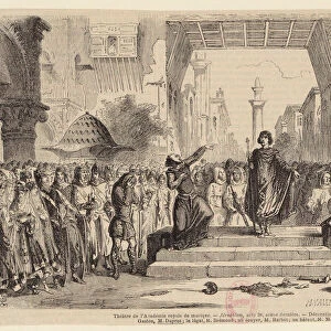 Opera Jerusalem by Giuseppe Verdi, on 26 November 1847 by the Paris Opera at the Salle Le Peletier (