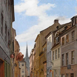 Parochialstrasse in Berlin, 1831. Creator: Johann Philipp Eduard Gartner