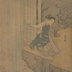 Parody of the Legend of Kyoyu and Sofu, 1764-72. 1764-72. Creator: Suzuki Harunobu