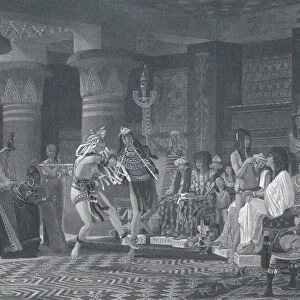 Pastime in Ancient Egypt, 1876. Creator: Charles William Sharpe