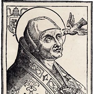 Pope Gregory I the Great. Artist: Anonymous