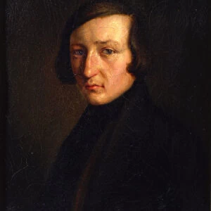 Portrait of the Author Heinrich Heine, 1840s
