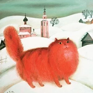 Red Cat, 1994. Artist: Khaikin, David