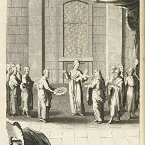 Redemption of the Firstborn Son, 1735-1739. Artist: Picart, Bernard (1673?1733)