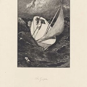 Rescue (Rettung), 1878 / 1880. Creator: Max Klinger
