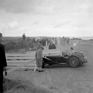 Riley competing in the RSAC Scottish Rally, 1934. Artist: Bill Brunell