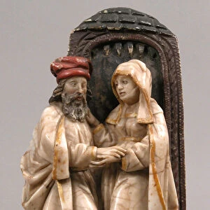 Saint Anna and Saint Joachim, German, ca. 1430-50. Creator: Unknown