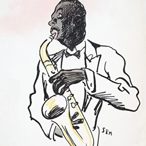 Saxophone Player, from White Bottoms pub. 1927