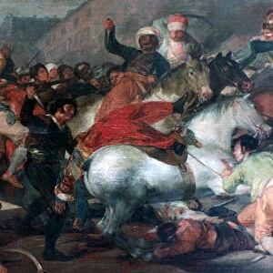 The Second of May 1808: Charge of the Mamelukes, 1814. Artist: Francisco Goya