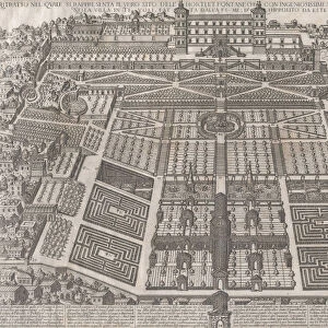 Speculum Romanae Magnificentiae: Tivoli Palace and Gardens, 1581. 1581