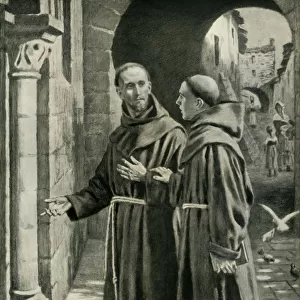 St. Francis of Assisi and the Young Monk Returning from a Preaching Tour, 1936
