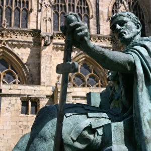 Statue of Constantine the Great, York, North Yorkshire