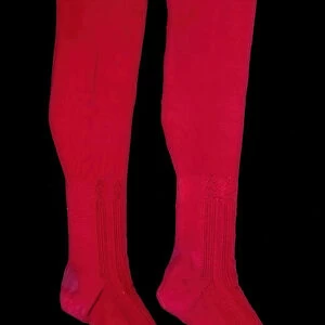 Stockings, American, 1870-90. Creator: Unknown