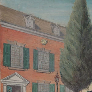 Tea Rusk and Brick House, 1870s. Creator: William P. Chappel