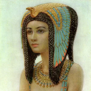 Tetisheri, Ancient Egyptian queen of the 17th dynasty, 16th century BC (1926). Artist: Winifred Mabel Brunton