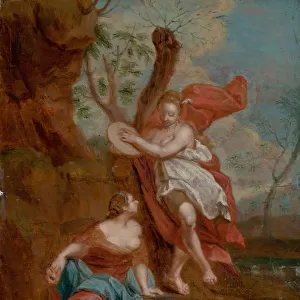 Thalia and Terpsichore, 1719. Creator: Vleughels, Nicolas (1668-1737)