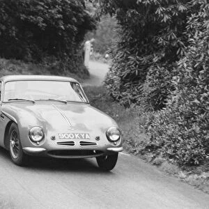 TVR Grantura at Wiscombe Park, early 1960 s. Creator: Unknown