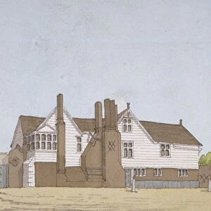 View of Hyde House in Plaistow, Newham, London, c1800