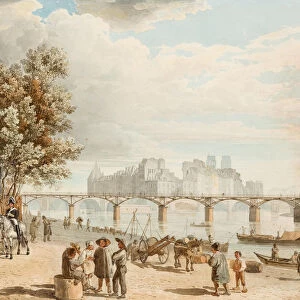 View of Paris. Artist: Briullov, Alexander Pavlovich (1798-1877)