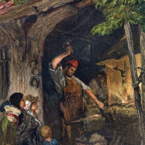 The village blacksmith