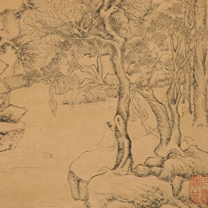 The Waterfall, dated 1559. Creator: Ju Jie