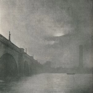 Waterloo Bridge, 1877. Artist: Frederick Hollyer