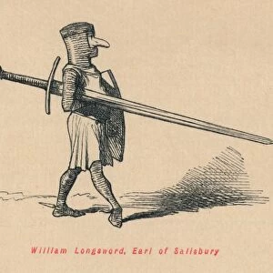 William Longsword, Earl of Salisbury, c1860, (c1860). Artist: John Leech