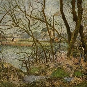 The Woodcutter, 1878, (1939). Creator: Camille Pissarro