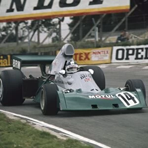 1974 British Grand Prix - Jean-Pierre Beltoise: Jean-Pierre Beltoise, BRM P201, 12th position. Action