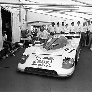 1990 Le Mans 24 hours. Le Mans, France. 16th - 17th June 1990. Norbert Santos / Noel del Bello / Daniel Boccard (Norma M6 MGN), Did Not Practice or Qualify, portrait. World Copyright: LAT Photographic. Ref: 90 - 407 - 22A