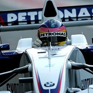 Formula 1 Testing: Jacques Villeneuve BMW Sauber F1. 06