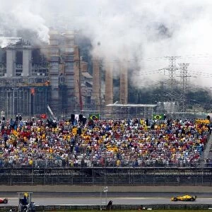 Formula One World Championship: The backdrop to Interlagos is one of contrast - beautiful scenery mixed with shanty towns and heavy industry