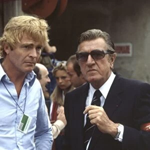 Monza, Italy. 13 September 1981: Max Mosley and Jean-Marie Balestre. Portrait
