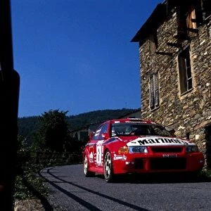 World Rally Championship: Rally winner Tommi Makinen Mitsubishi Lancer