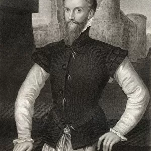 Edward Courtenay 12Th Earl Of Devonshire, C. 1527 / 8-1556. From The Book "Lodges British Portraits"Published London 1823