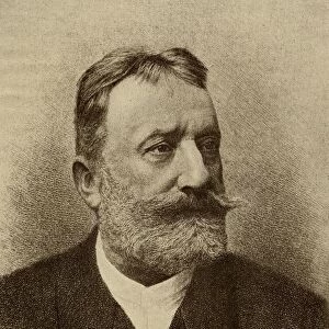 Ferdinand Ludwig Adam Von Saar, 1833-1906. Austrian Author. From The Book The Masterpiece Library Of Short Stories, Old German, Volume 17