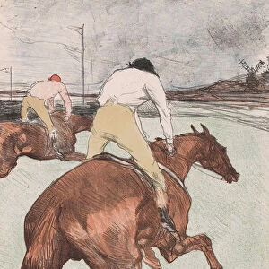 Le Jockey by Henri de Toulouse-Lautrec dating from 1899; Illustration