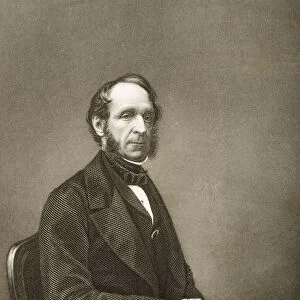 Robert Grosvenor, 1St. Lord Ebury, 1801-1893. Chairman Of The London Homeopathic Hospital. Engraved By D. J. Pound From A Photograph By Mayall. From The Book The Drawing-Room Portrait Gallery Of Eminent Personages Volume 2. Published In London 1859
