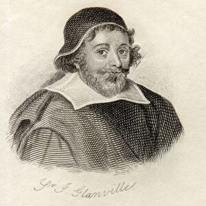 Sir John Glanville The Younger 1586 - 1661. English Lawyer And Politician, Speaker Of The Short Parliament. From The Book Crabbs Historical Dictionary Published 1825