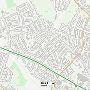 Coventry CV6 1 Map