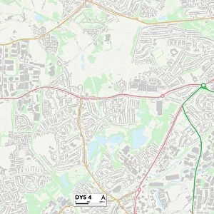 Dudley DY5 4 Map