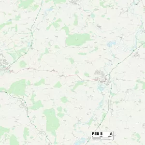 East Northamptonshire PE8 5 Map