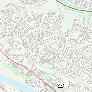 Glasgow G13 4 Map