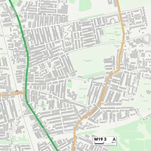 Manchester M19 3 Map