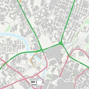 Manchester M3 1 Map