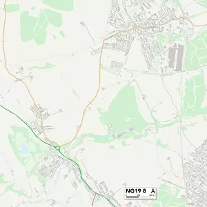 Mansfield NG19 8 Map