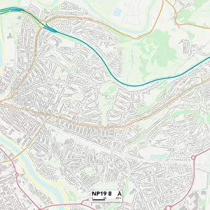 Newport NP19 8 Map