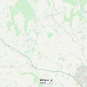 Shropshire WV16 4 Map